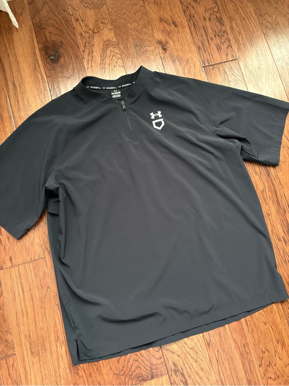 Under Armour Men's Utility Short Sleeve Cage Jacket 2XL Black